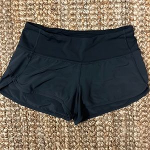 Black Lululemon shorts